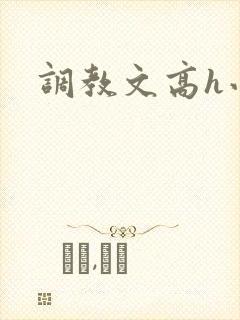 调教文高h小说