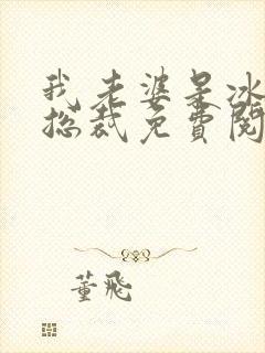 我老婆是冰山女总裁免费阅读最新