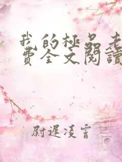 我的极品老婆免费全文阅读
