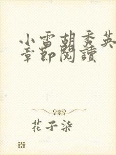 小雷胡秀英全部章节阅读