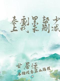 泰剧黑帮少爷爱上我未删减