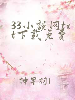 33小说网txt下载免费
