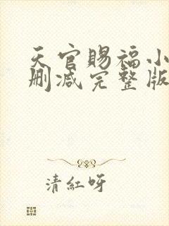 天官赐福小说无删减完整版txt下载