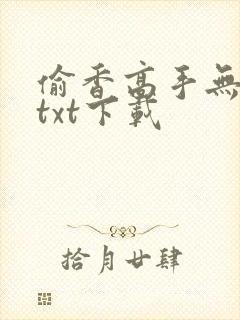 偷香高手无删减txt下载