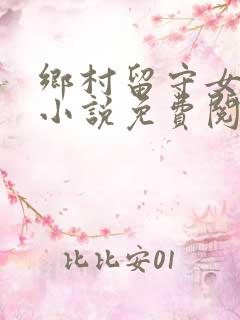 乡村留守女人们小说免费阅读