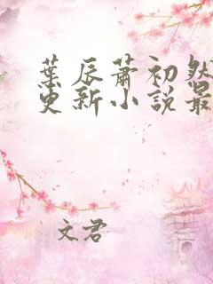 叶辰萧初然最快更新小说最新