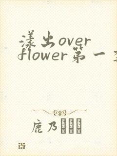 漾出over flower第一季翻译