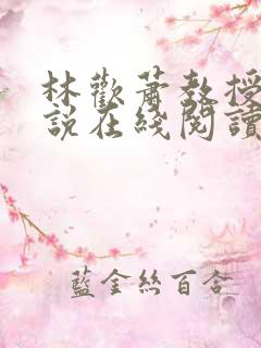 林欢萧教授的小说在线阅读