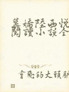 慕娇陆西悦免费阅读小说全文