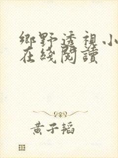 乡野透视小神医在线阅读