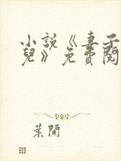小说《妻子和女儿》免费阅读