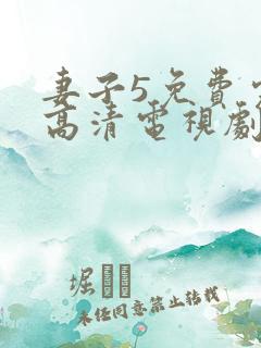 妻子5免费完整高清电视剧在线观看