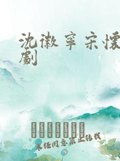 沈徽宁宋怀砚短剧