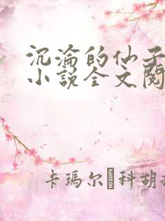 沉沦的仙子娘亲小说全文阅读