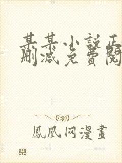 某某小说正版无删减免费阅读全文
