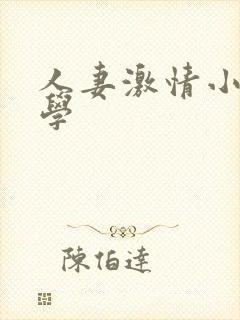 人妻激情小说文学