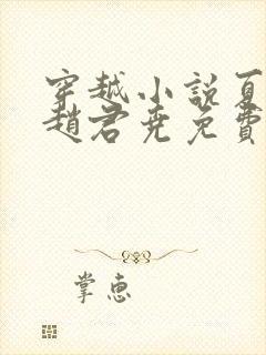 穿越小说夏如卿赵君尧免费阅读