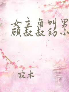 女主角叫男主角顾叔叔的小说