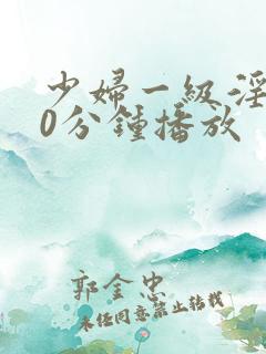 少妇一级淫片50分钟播放