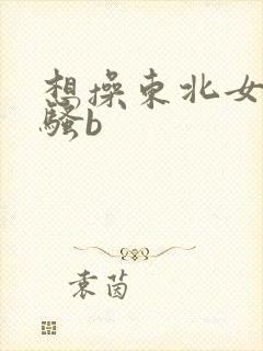 想操东北女人的骚b