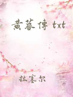 黄蓉传 txt
