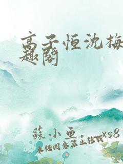 高子恒沈梅梅笔趣阁