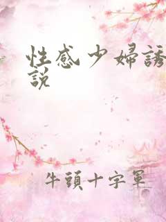 性感少妇诱惑小说