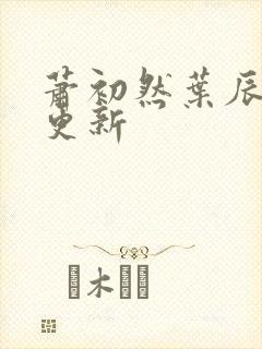 萧初然叶辰最快更新