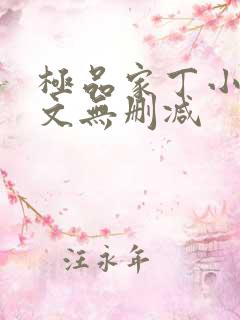 极品家丁小说全文无删减