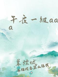 午夜一级aaaa