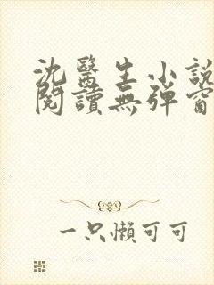 沈医生小说免费阅读无弹窗