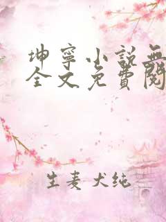 坤宁小说无弹窗全文免费阅读