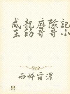 成龙历险记我圣主的哥哥小说免费阅读