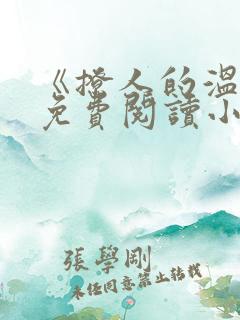 《撩人的温柔》免费阅读小说