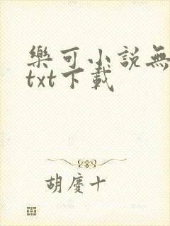 乐可小说无删减txt下载