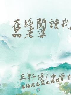 在线阅读我的极品老婆