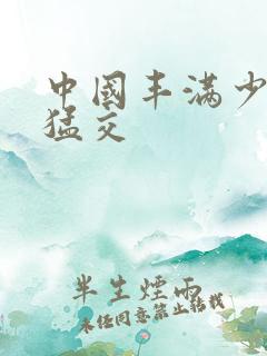 中国丰满少妇性猛交