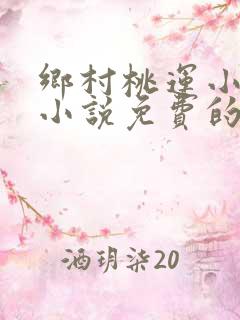 乡村桃运小神医小说免费的