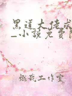 黑道大佬求家暴_小说免费阅读