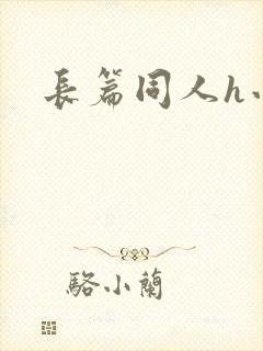 长篇同人h小说