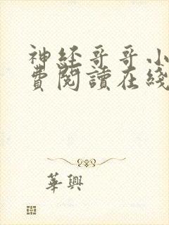 神经哥哥小说免费阅读在线观看