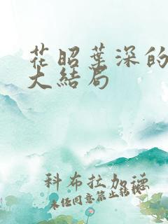 花昭叶深的小说大结局