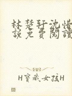 林楚轩沈惜月小说免费阅读最新章节