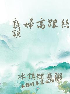 熟妇高跟丝袜小说