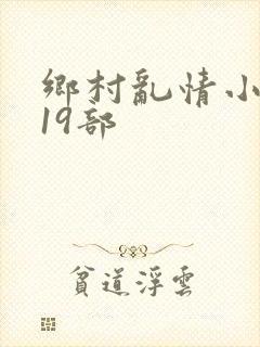 乡村乱情小雷第19部