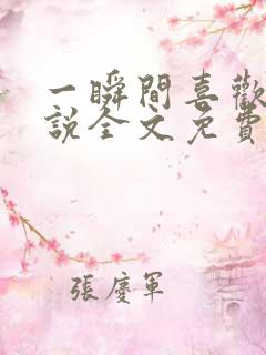 一瞬间喜欢你小说全文免费阅读