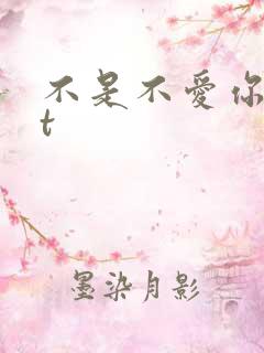 不是不爱你txt