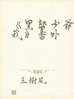 《黑帮少爷爱上我》番外