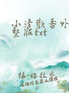 小清欢番外篇完整版txt
