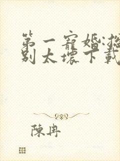 第一宠婚:总裁别太坏下载